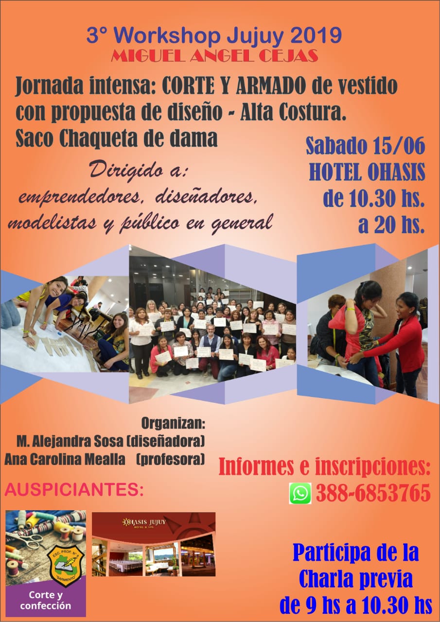 3° Workshop - Jujuy 2019 - MIGUEL ANGEL CEJAS